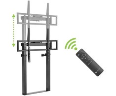 Techly TV laikiklis Grindinis TV stovas 55-100", iki 120 kg, elektrinis, su nuotolinio valdymo pulteliu