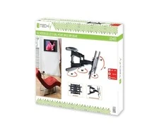 Techly sieninis laikiklis TV LCD/LED/PDP 40-80'' 50kg VESA pilna regul. juodas