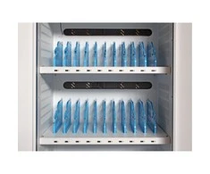 Techly I-CABINET-30DUTY portable device management cart/cabinet Baltas, Mėlyna