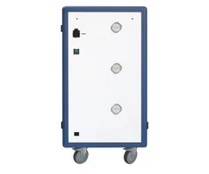 Techly I-CABINET-30DUTY portable device management cart/cabinet Baltas, Mėlyna
