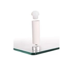 Techly ICA-MS 461 monitoriaus laikiklis arba stovas 81,3 cm (32") Laisvai stovintis Permatomas, Balta