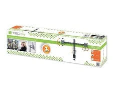 Laikiklis TECHLY 027514 Techly Dvigubas stalas LED/LCD monitoriaus rankena 13-27 2x10kg reguliuojama