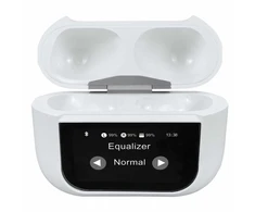 Ausinės Technaxx MusicMan TWS ANC In-Ear Pro su įkrovimo dėklu, Baltas (BT-X72)