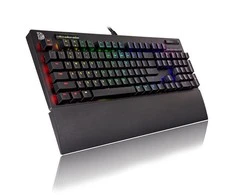 Klaviatūra Thermaltake eSports KB-NER-TBBRUS-01 (mechaninė, USB 2.0, juodos spalvos