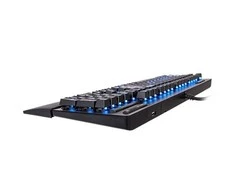 Klaviatūra Thermaltake eSports KB-NPP-TBBLUS-01 (mechaninė, USB 2.0, juodos spalvos