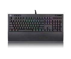 Klaviatūra Thermaltake eSports KB-NER-TBBRUS-01 (mechaninė, USB 2.0, juodos spalvos
