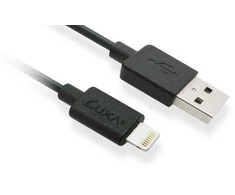 USB kabelis Luxa2 USB-A - Žaibas 1 m Juodas (PO- APP- PCL1BK -0)