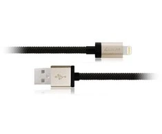 USB kabelis Luxa2 USB-A - Žaibas 1 m auksas (PO- APP- ALL1CP -00)