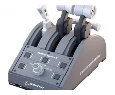 Žaidimų valdiklis Thrustmaster Joystick TCA quandrant boeing/edition, Pilkos spalvos