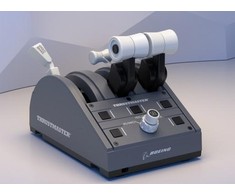 Žaidimų valdiklis Thrustmaster Joystick TCA quandrant boeing/edition, Pilkos spalvos