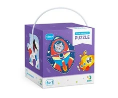 DODO dėlionių rinkinys Transportas, 8 dėlionės 2-4 dalių D, 300154