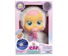 Cry Babies mieganti lėlė Coney su šviesos ir garso efektais, 31 cm, 93140IM