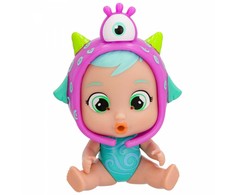TM Toys Lėlė Cry Babies Magic Tears Jumpy Monsters Fuzz su silikoniniu kostiumu