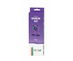 TM Toys HEY CLAY HCL30112CEE figūrėlė Pūkuoti gyvūnai Siamo katė 3 pakuotė