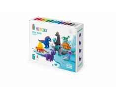 TM Toys Masa plastyczna Hey Clay Rinkinys Mega Dinozaury