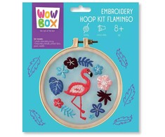 TM Toys „Wow Box“. Rinkinys siuvinėjimui – flamingas