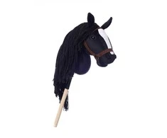 Tootiny Koń na kiju Hobby Horse HOPPIHORSE A3 juoda