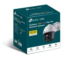 TP-LINK | VIGI 4MP lauko visų spalvų Pan Tilt tinklo kamera | VIGI C540 | Kupolas | 4 MP | 4 mm | IP66 | H.265+/H.265/H.264+/H.264 | MicroSD