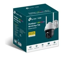 TP-LINK | VIGI 4MP lauko visų spalvų Wi-Fi Pan Tilt tinklo kamera | VIGI C540-W | Kupolas | 4 MP | 4 mm | IP66 | H.265+/H.265/H.264+/H.264 | MicroSD