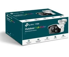TP-LINK | Visų spalvų tinklo kamera | VIGI C350(2,8mm) | 36 mėn. | Kulka | 5 MP | 4mm/F1.6 | Maitinimas per Ethernet (PoE) | IP67 | H.265/H.264 | MicroSD kortelė, iki 256 GB