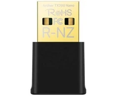 TP-LINK | AX1800 Nano dviejų dažnių „Wi-Fi 6“ USB adapteris | Archer TX20U Nano | USB 2.0