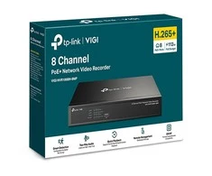 TP-LINK | PoE+ tinklo vaizdo įrašymo įrenginys | VIGI NVR1008H-8MP | 1 | 8 kanalas