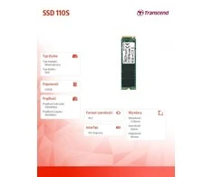 TRANSCEND 512GB M.2 2280PCIe Gen3x4 3D TLC DRAM-less