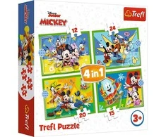 Trefl dėlionė 71 vnt. - Peliukas Mikis