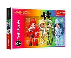 Trefl Dėlionė 60 vnt. - Lėlės „Rainbow high“
