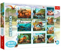 Trefl Dėlionė 329 vnt. - Dinozaurų pasaulyje