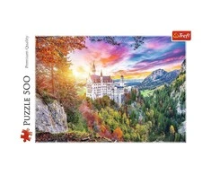 Trefl Dėlionė 500 vnt. - Noišvanšteino pilis (Neuschwanstein Castle) Vokietija