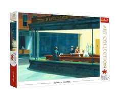 Trefl Dėlionė 1000 vnt. - Edward Hopper: Naktinėtojai
