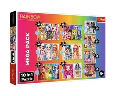 Trefl dėlionė 329 vnt. - Rainbow High lėlių kolekcija