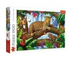 Trefl Dėlionė 1500 vnt. - Leopardas