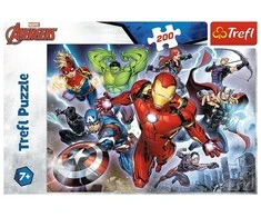 Trefl Dėlionė 200 vnt. - The Avengers (Keršytojai)