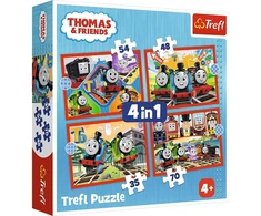 Trefl dėlionė 207 vnt. - Traukinukas Tomas