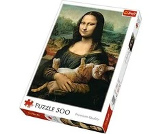 Trefl Dėlionė 500 vnt. - Mona Liza