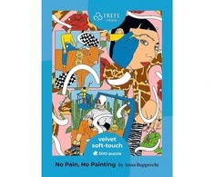 Trefl dėlionė 500 vnt. - "No Pain, No Painting"