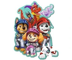 Trefl Medinė dėlionė 50 vnt. - Šunyčiai patruliai (PAW Patrol)