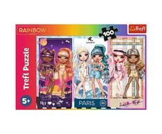 Trefl dėlionė 100 vnt. - Rainbow High lėlės
