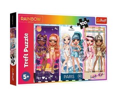 Trefl dėlionė 100 vnt. - Rainbow High lėlės