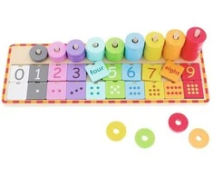 Trefl Wooden Žaislas - Play &amp; Count TREFL