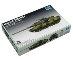 Trumpeter Leopard 2A6EX tankas 1/72 plastikinis surenkamas rinkinys (07192)