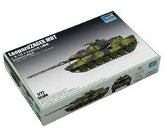 Trumpeter Leopard 2A6EX tankas 1/72 plastikinis surenkamas rinkinys (07192)