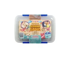 Tuban Dinaminis smėlis - Natūralios spalvos - 2.5kg ( TU3988 )