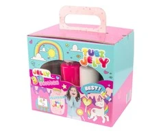 Tuban 6 spalvų Tubi Jelly rinkinys su nedideliu akvariumu - Vienaragis ( TU3328 )