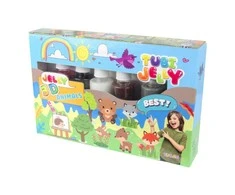 Tuban 6 spalvų Tubi Jelly rinkinys - Gyvūnai ( TU3326 )