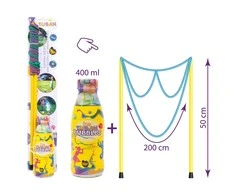 Tuban milžiniška akinių formos burbulų lazda + Muilo burbulų skystis 400 ml