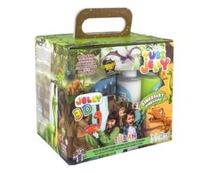Tuban 6 spalvų Tubi Jelly rinkinys su nedideliu akvariumu - Dinozaurai ( TU3338 )