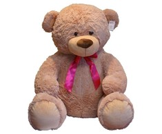 TULILO Pliušinis Norbert Teddy Bear smėlio spalvos 75 cm, Color